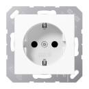 Jung A1520BFWW Schuko-Steckdose bruchsicher 16A 250V, AS500 alpinweiss